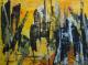Kunstwerk zurück - yellow-black,City-Serie