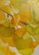 Kunstwerk vor - Ginkgo-Blätter im Herbst