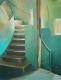 artwork - grüne treppe