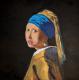 Kunstwerk vor - nach Vermeer