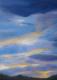 kunstwerk - -Wolkenbild blau-gelb--