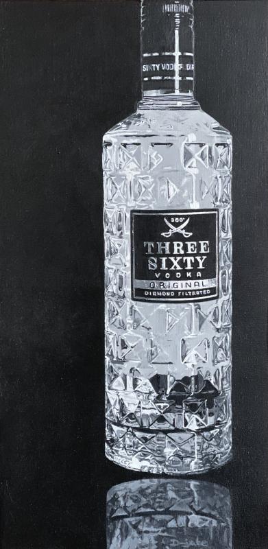 The Bottle - dunjate Kunst in Acryl