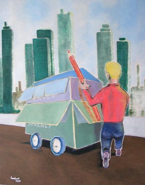 ---Der Umzugskarton - Leonhard Grötsch