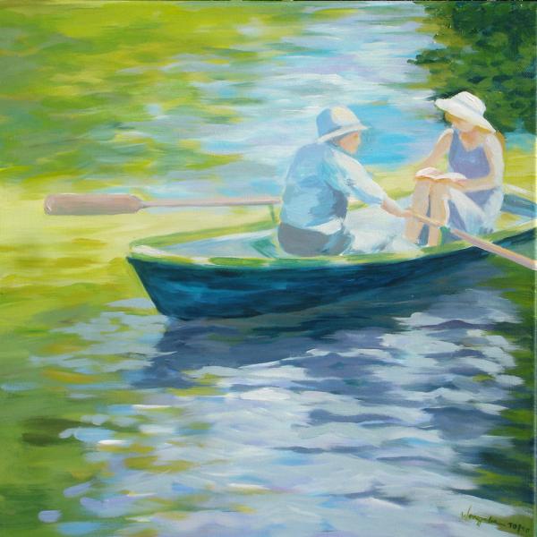 Auf dem See--- - ingrid wenz-gahler