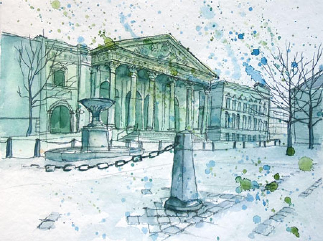 Leineschloß Hannover - Michael Michael Mantel