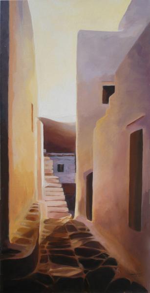 Gasse in Griechenland - ingrid wenz-gahler