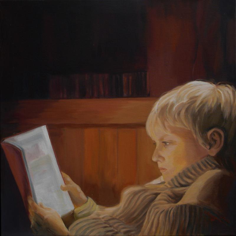 junge lesend--- - ingrid wenz-gahler