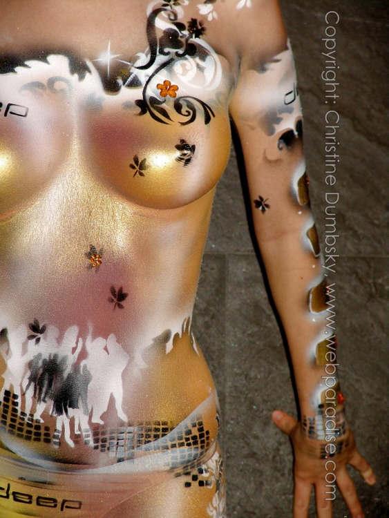 Deep Bodypainting - Christine Dumbsky