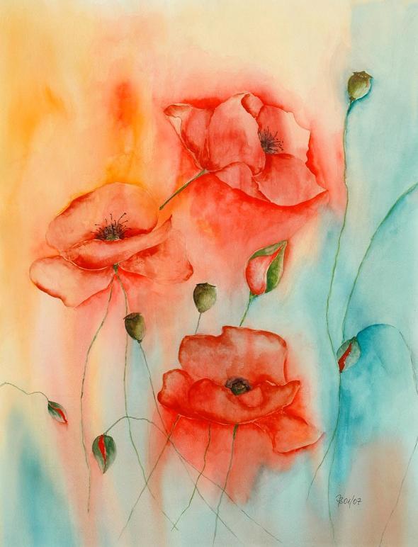 Mohnblüten (2007) - Isabel Bär