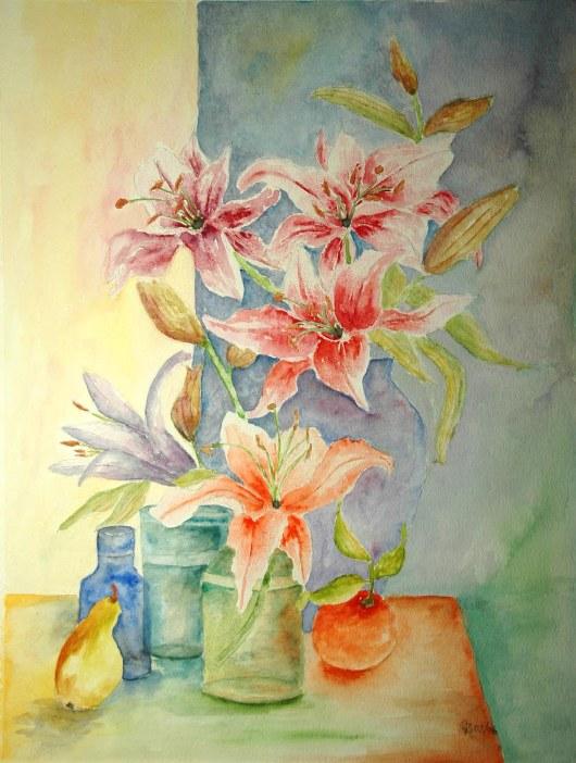 Lilienstillleben (2006) - Isabel Bär