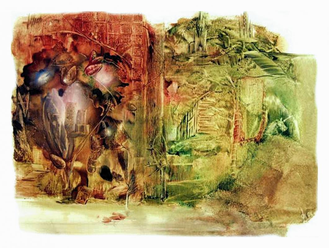 the land behind - Frithjof Schulte