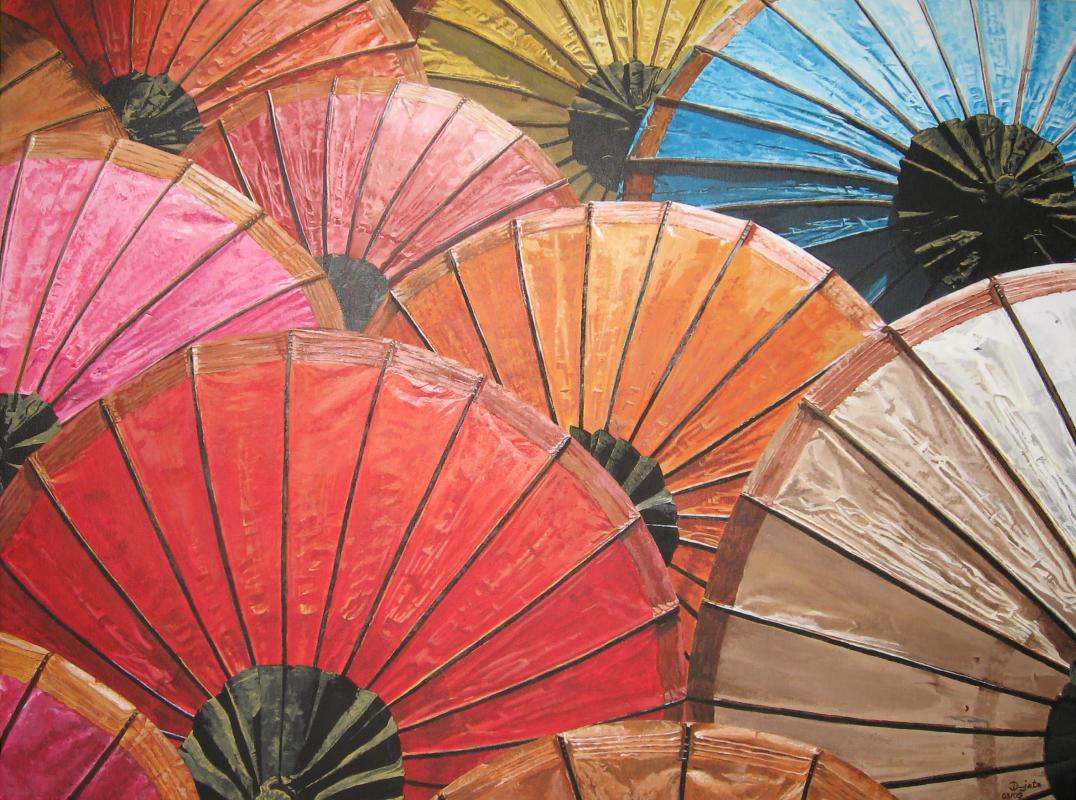 Schirmherrschaft - dunjate Kunst in Acryl