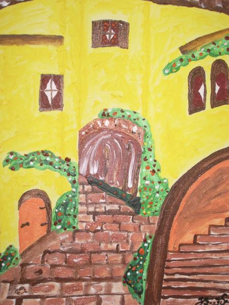 Cafe Oriental (Gelb) - Yvonne Schmied