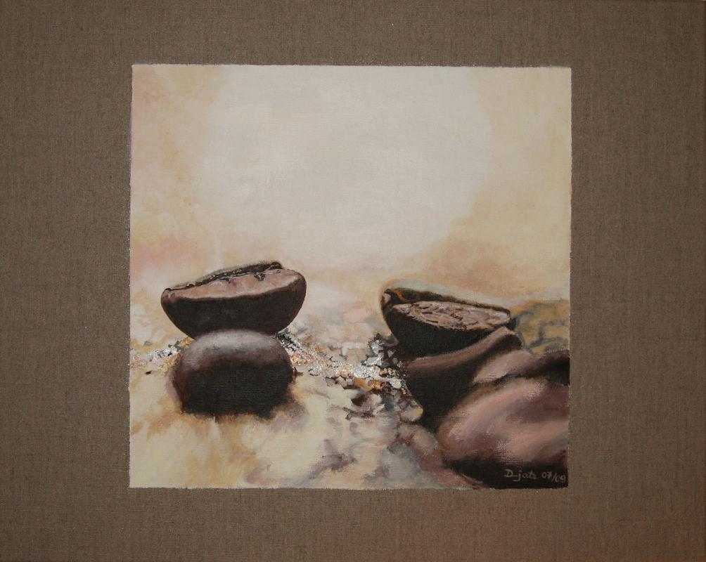 Coffee - dunjate Kunst in Acryl