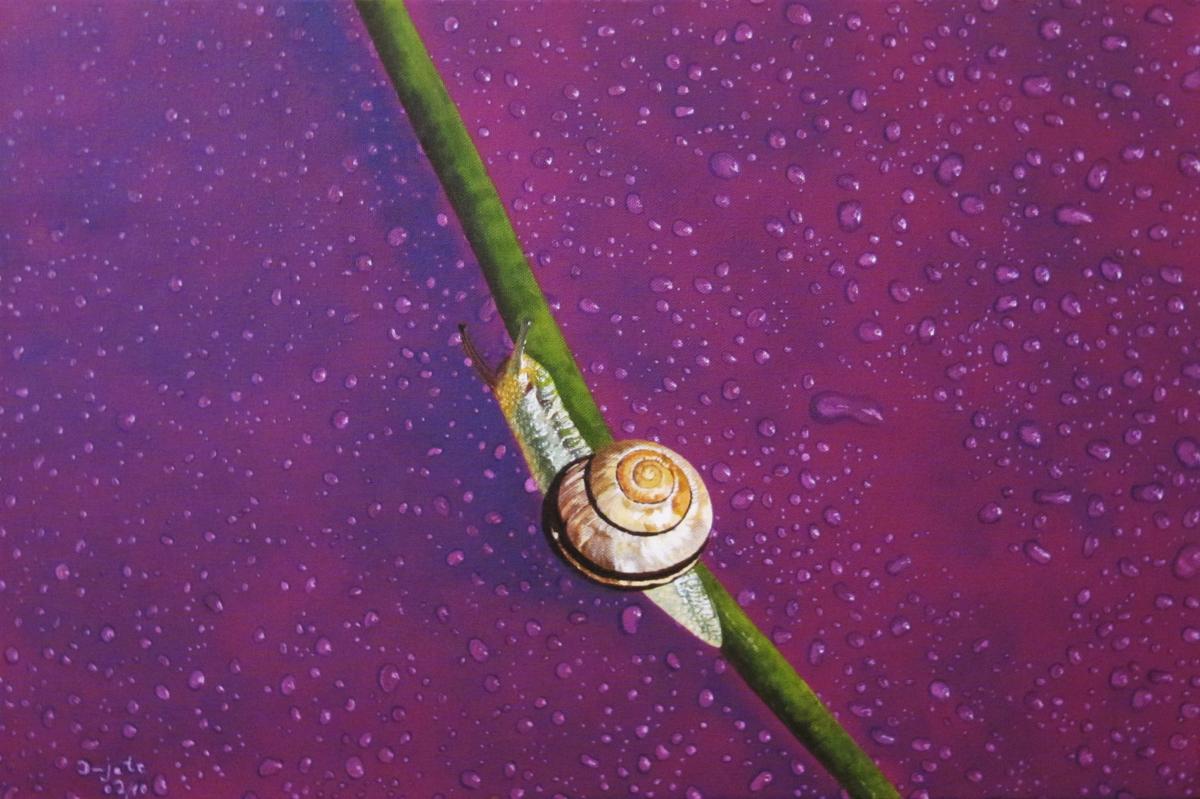 SCHöNe strECKE - dunjate Kunst in Acryl