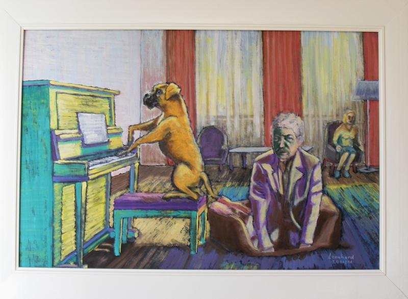 ---Hund spielt Klaviersonate für den Meister - Leonhard Grötsch