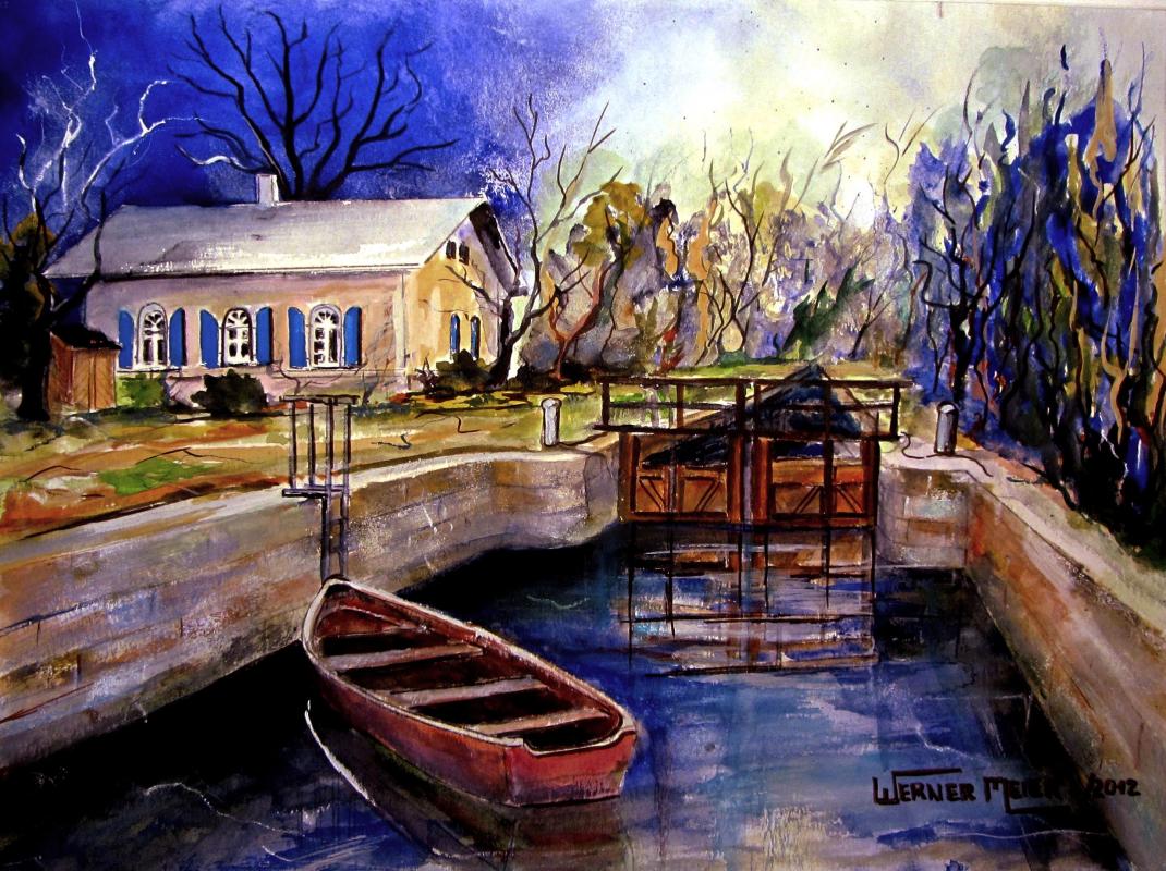 Kanal Schleuse 100 (2012) - Werner Meier