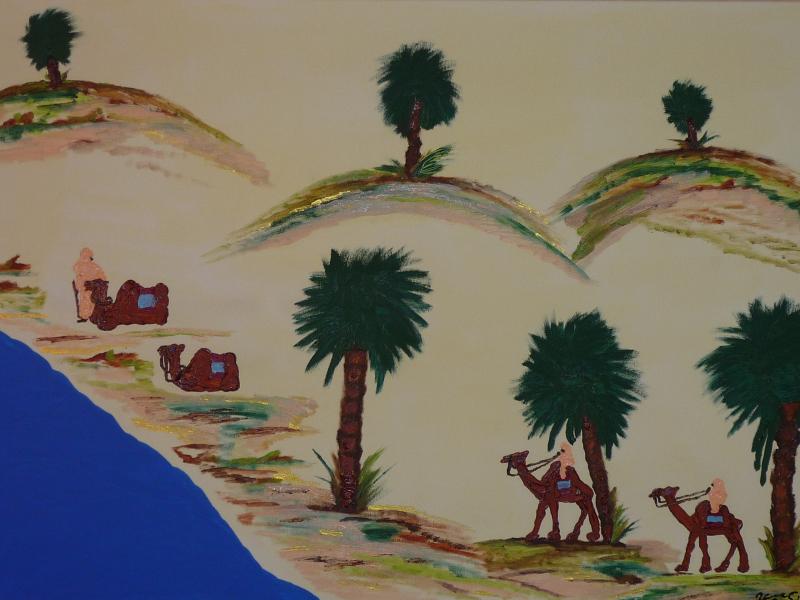 Siesta an der Oase - Yvonne Schmied