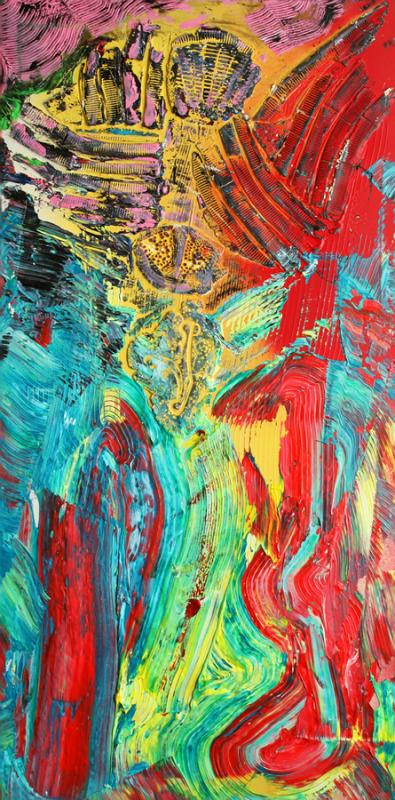 Kanada-1 (Mixed Media auf Leinwand) - Heinz-Friedrich Kaiser