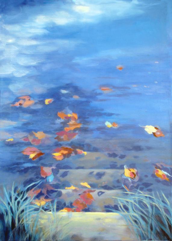 Treppe zum See- - ingrid wenz-gahler