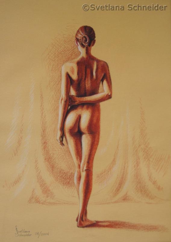  Akt-Studie 2 - Svetlana Schneider
