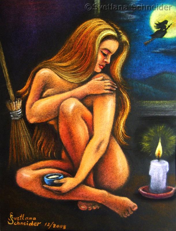  Hexe mit der Zaubersalbe - Svetlana Schneider