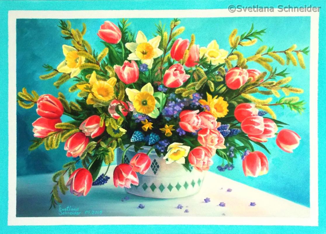 Frühlingsstrauß - Svetlana Schneider
