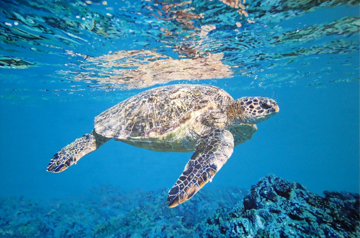 Esmeralda - dunjate Kunst in Acryl