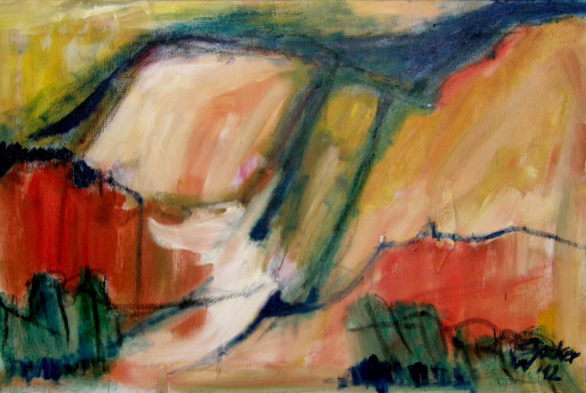 Landschaft - Wolfgang Stocker