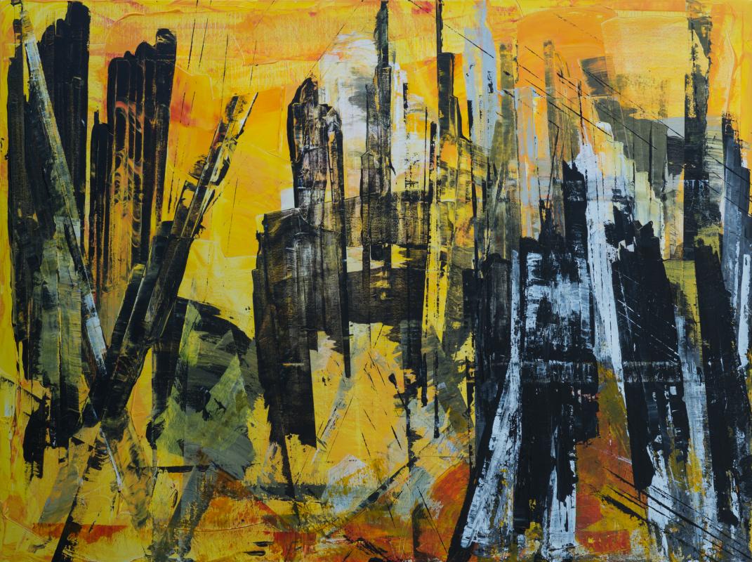 yellow-black,City-Serie - wolfgang mayer
