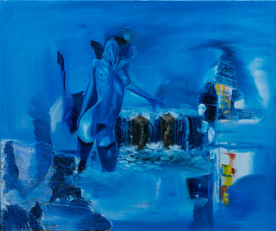 lady in Blue - wolfgang mayer