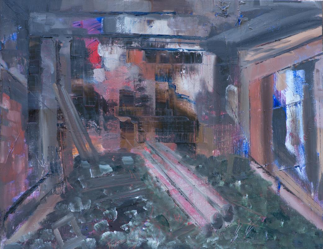 Serie ,morbide Lagerhalle 1 - wolfgang mayer