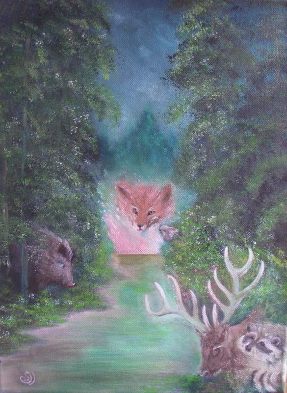 Tiere des Waldes - Sonja Wasser