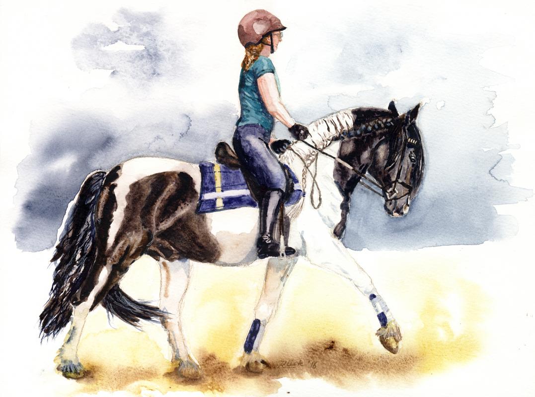 Im Training - Karin Liste