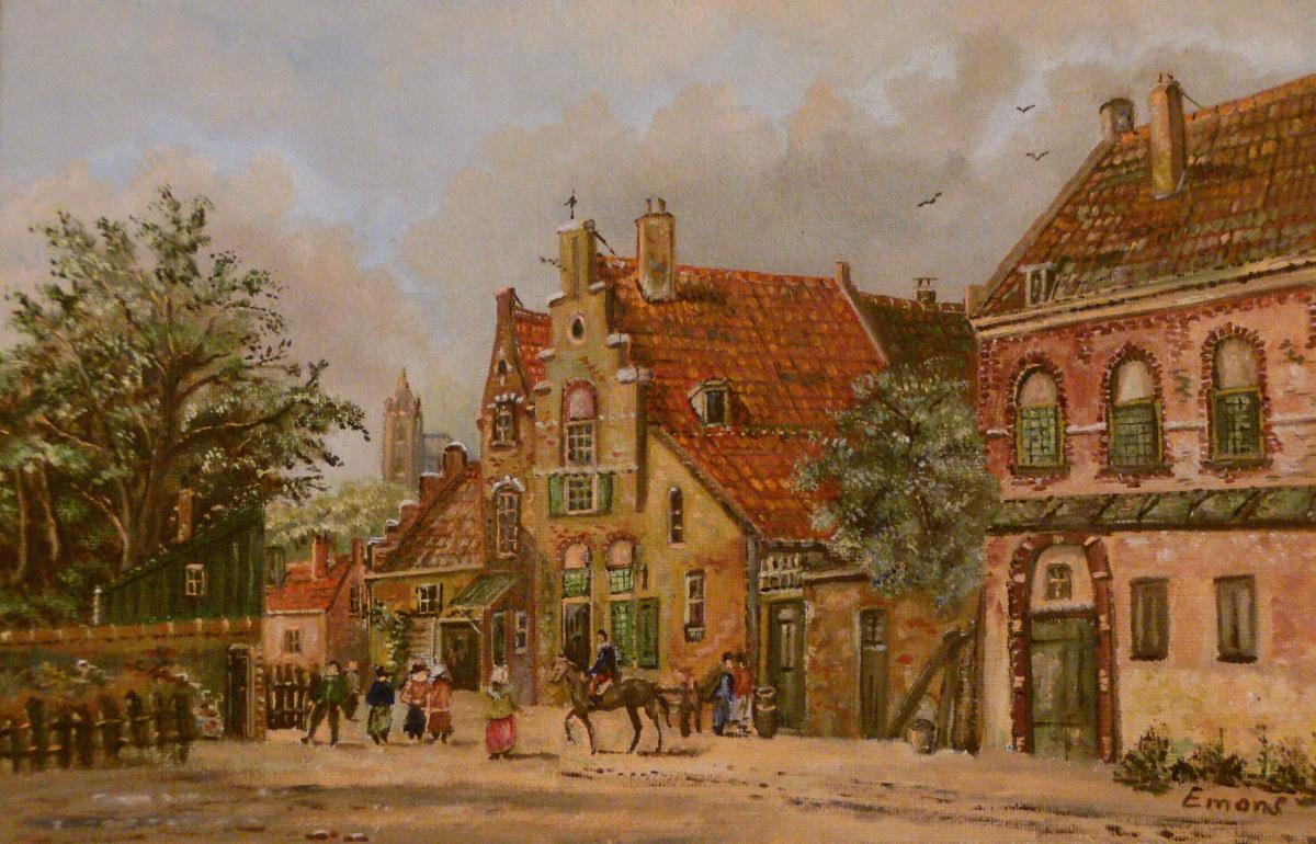 Holländische Stadtszene - Hans-Peter Emons