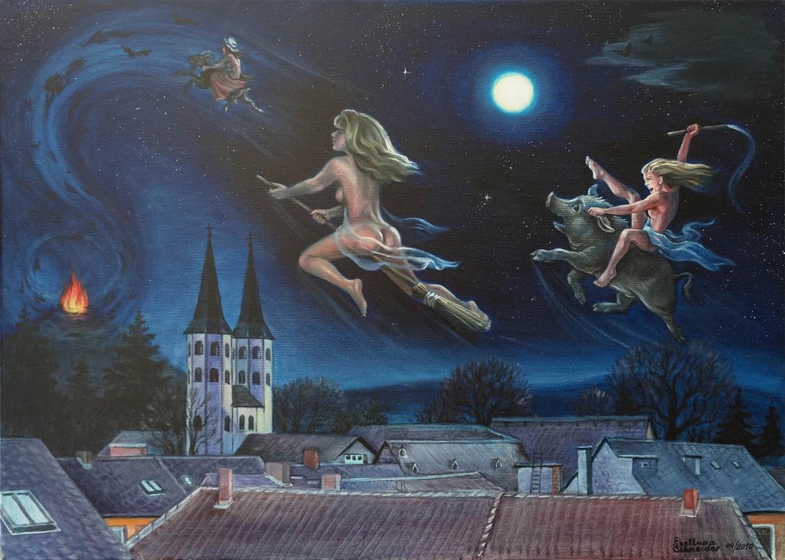 Hexenflug zum Brocken (Serie Hexenspuk) - Svetlana Schneider