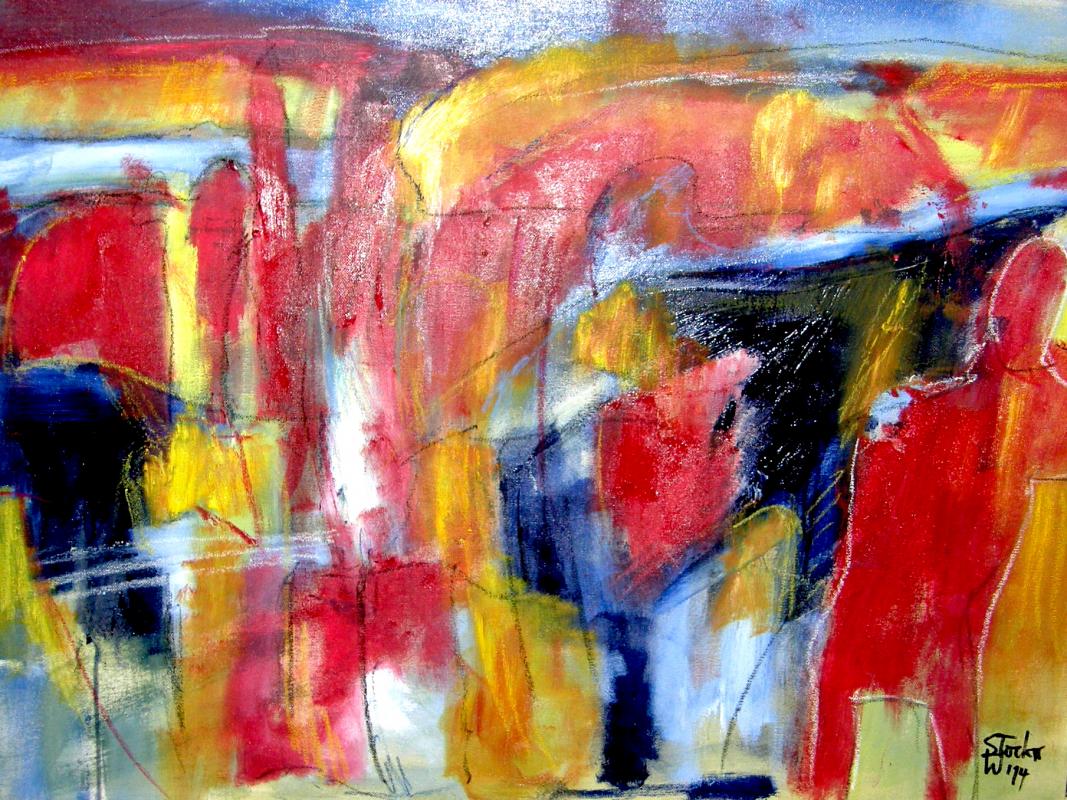 ohne Titel - Wolfgang Stocker