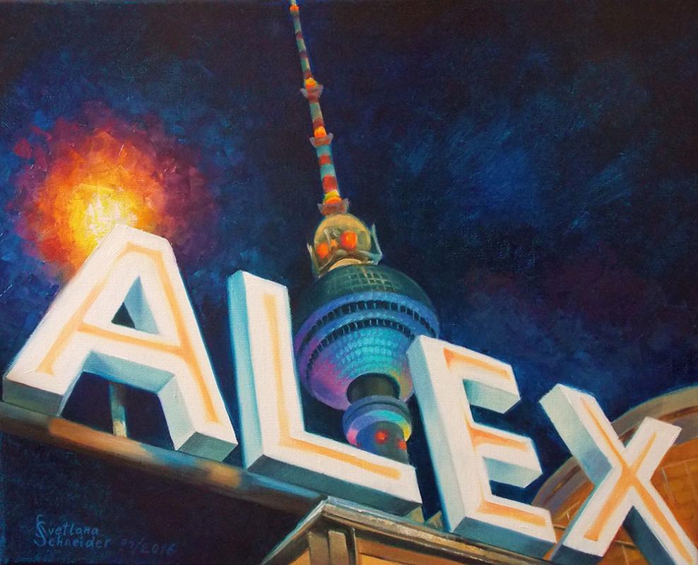 Berlin,  Fernsehturm & Alexanderplatz. - Svetlana Schneider