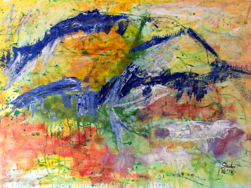 Landschaft - Wolfgang Stocker