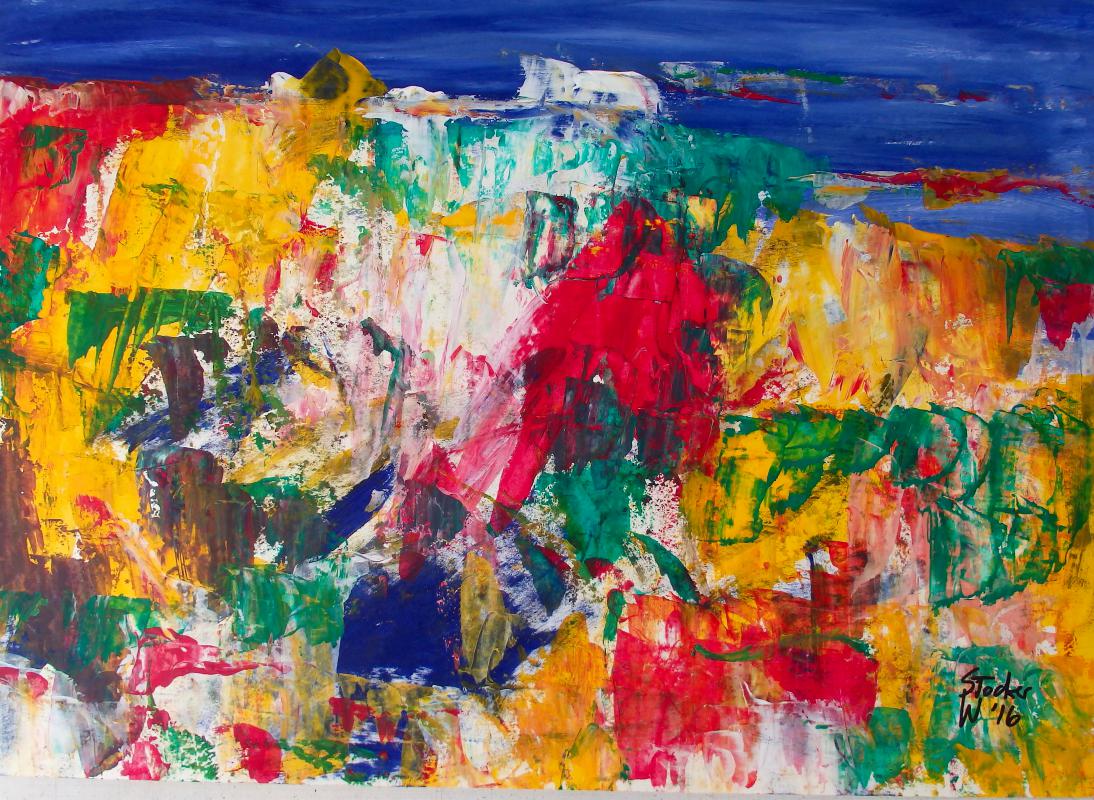 Landschaft - Wolfgang Stocker