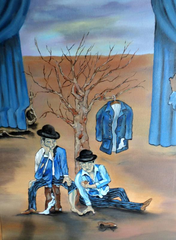  Warten auf Godot  - joachim jakubik