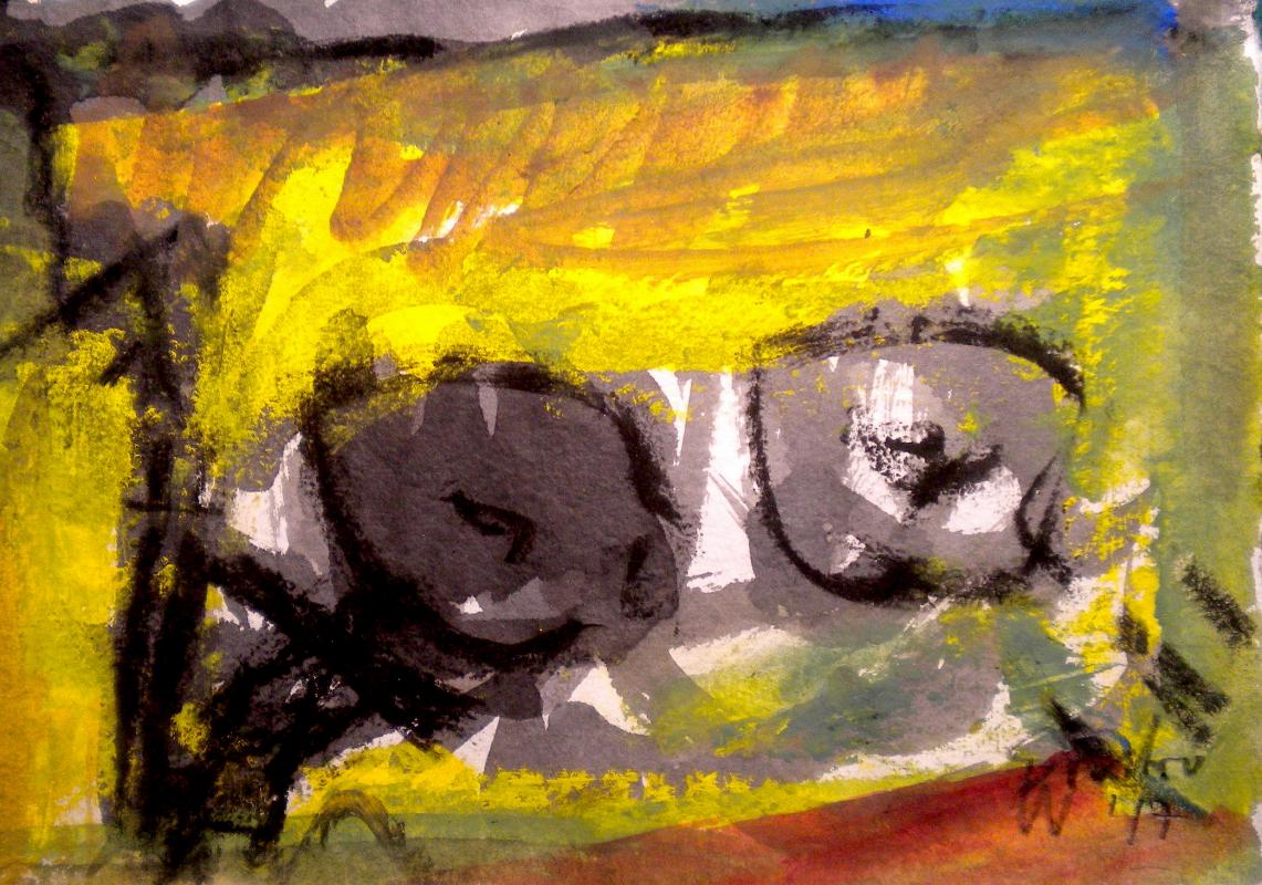 ohne Titel - Wolfgang Stocker