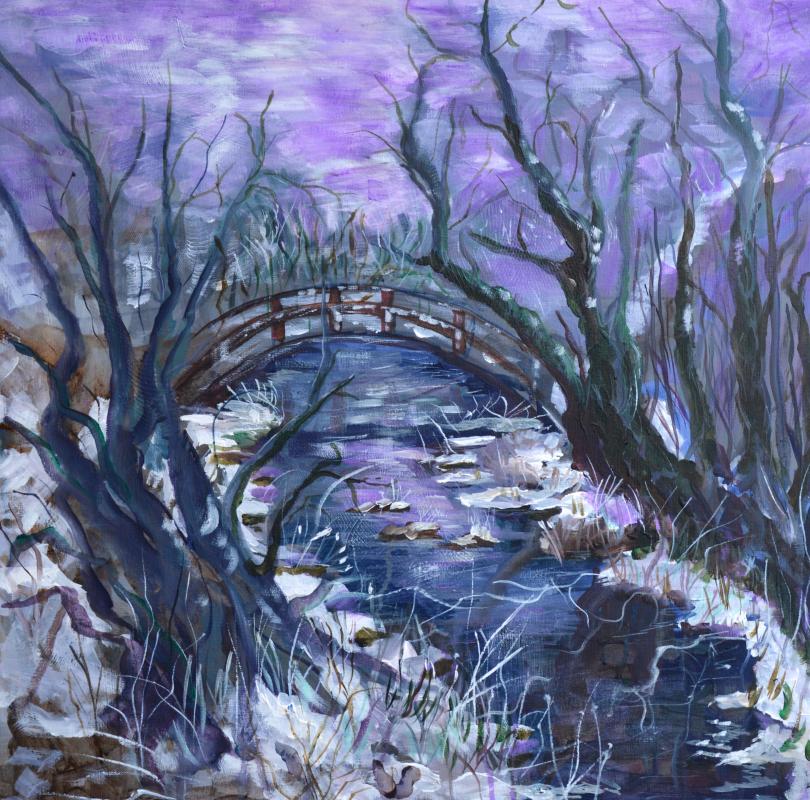 winter an der nidda - wolfgang mayer