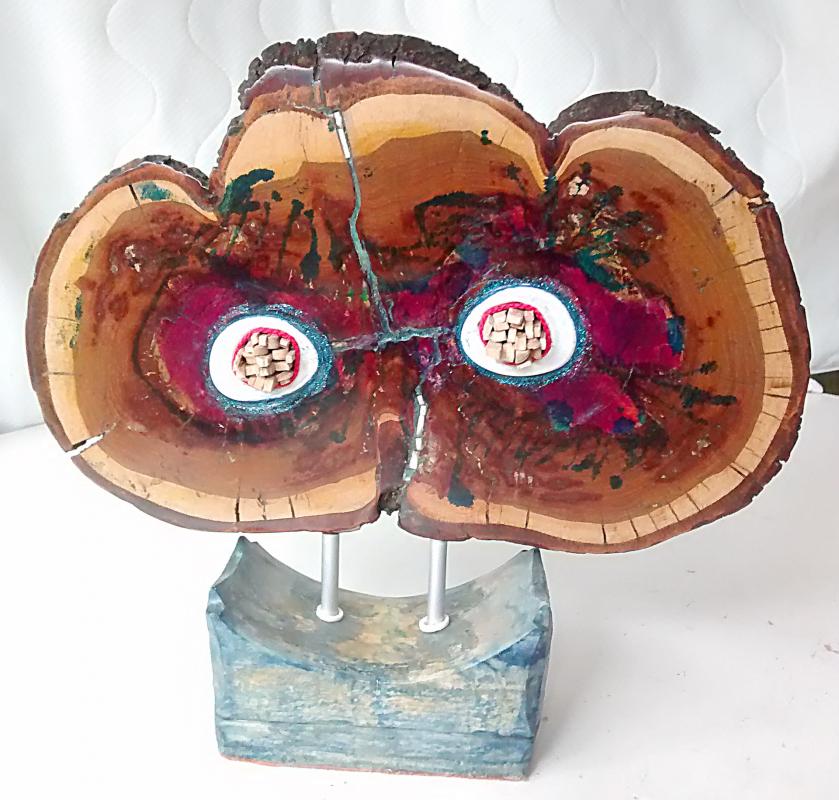 0,3_Wood sculpture-3,1 - Heinz-Friedrich Kaiser