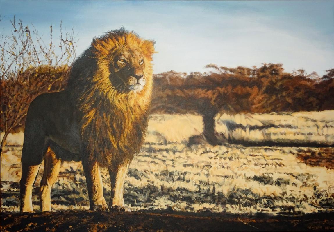 Mufasa - dunjate Kunst in Acryl