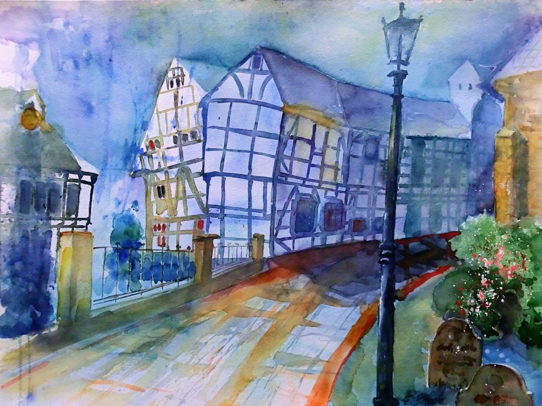 Fachwerk in Hattingen - Evelyn Brosche
