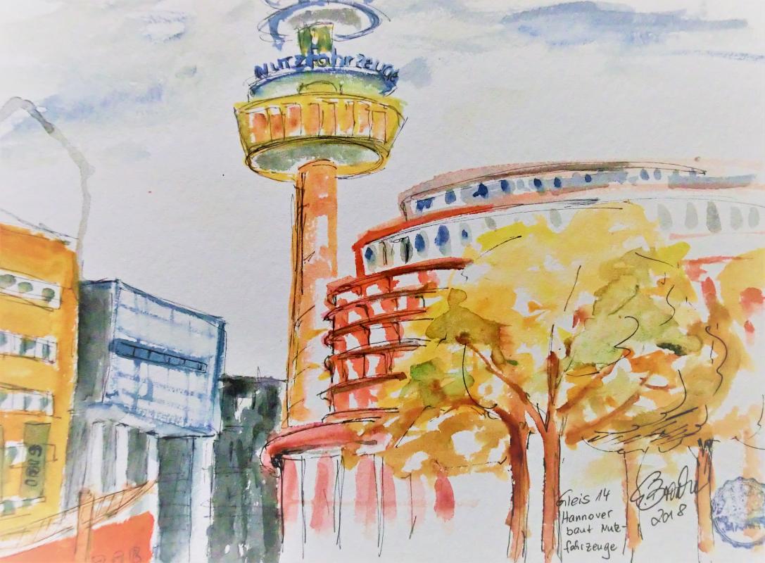 Gleis 14 - Evelyn Brosche