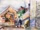 kunstwerk - Meersburg Mühle im Regen