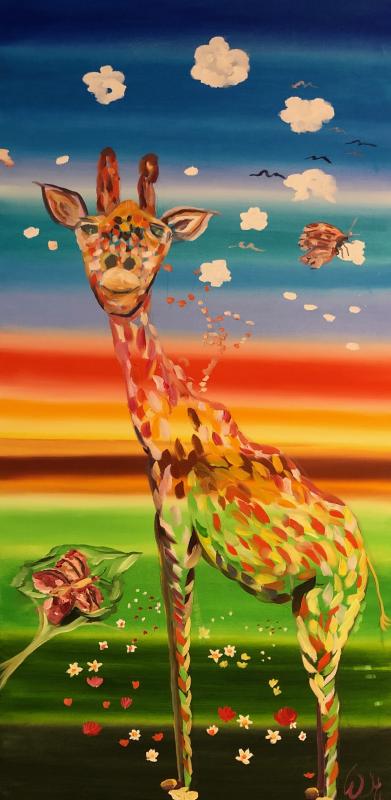 Die kleine Giraffe - wolfgang mayer
