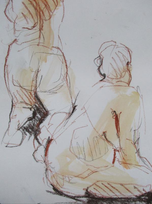 Doppelakt klein - Anja Mueller-Wood